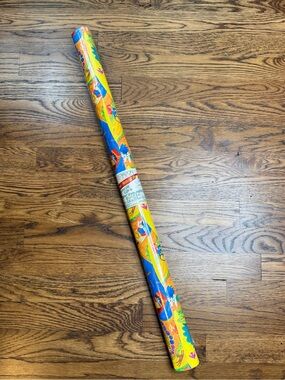 Vintage Carlton Cards Nouveau Collection Colorful Heavier Gift Wrap Paper Roll